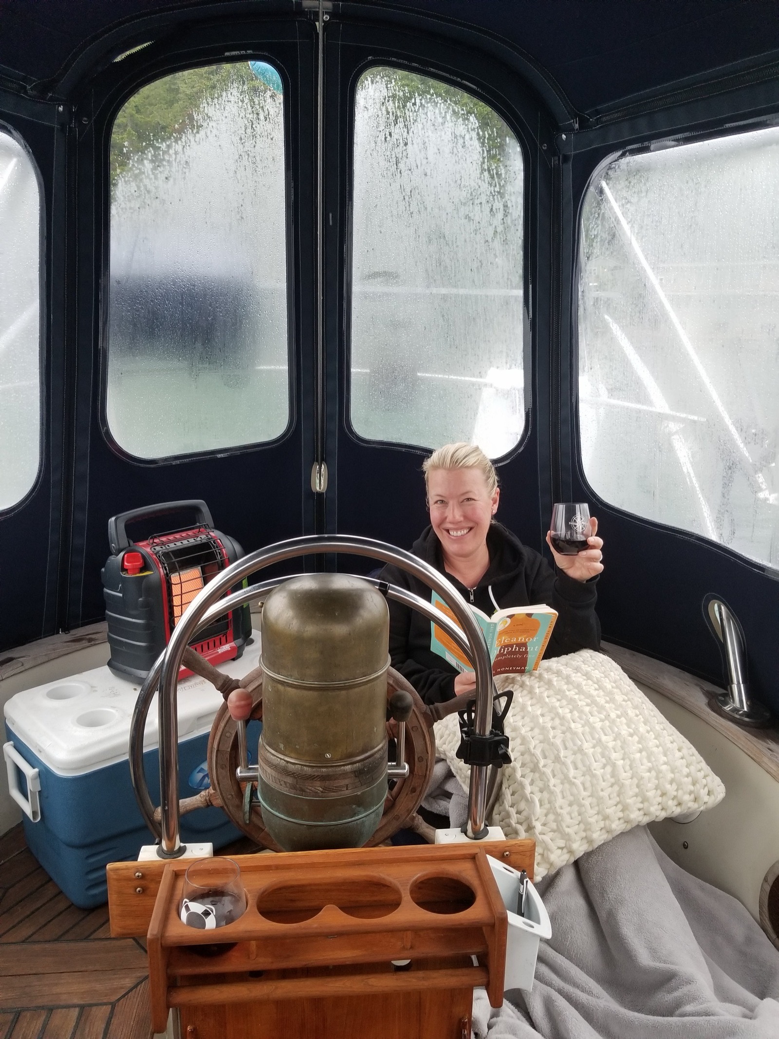 Rain at Doe Bay